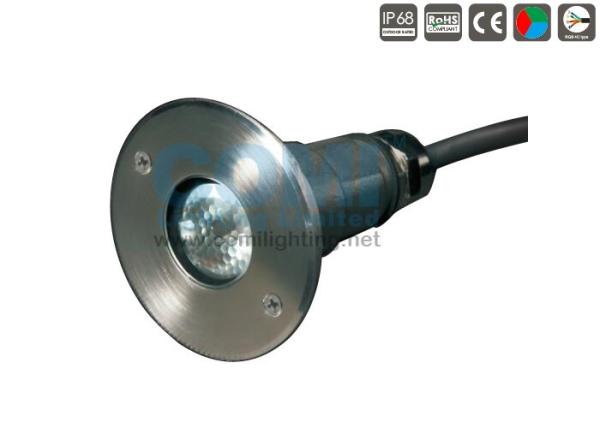 Cheap B4C0102 B4C0106 Small Type High Power LED Underwater Pool Spotlights Wall Recessed 1 * 3W for sale