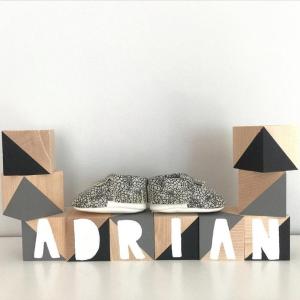 Mini 10pcs Unfinished Wood Blocks For Crafts Rectangular