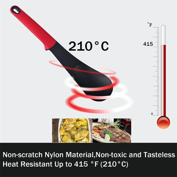 Multifunction Nylon Cooking Utensils , ODM Heavy Duty Plastic Cutlery Sets