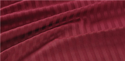 Sateen Stripe 4pcs Duvet Cover Set Solid Polyester Cotton Bedding set Twin/full/queen/king size