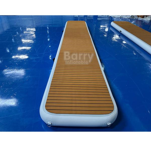 Cheap Depend On Size Capacity Blow Up Floating Dock Inflatable Platform With Air Pump For Motor Jet Ski Boat for sale