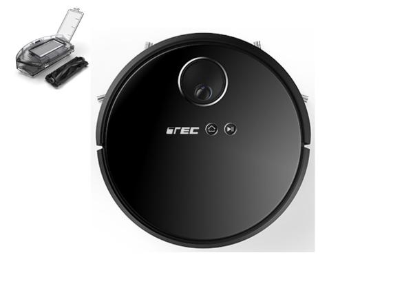 Cheap Intelligent Robot Carpet Cleaner , Camera Mapping Self Charging Robot Vacuum for sale