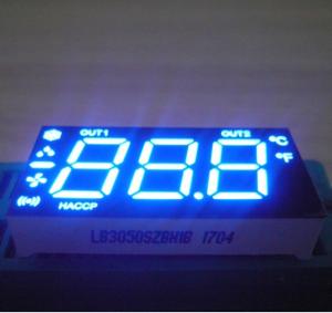 Best Blue Color Custom LED Display , Triple Digit 7 Segment LED Display For Refrigerator wholesale