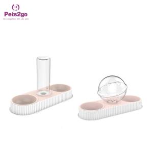 Best BPA Free Easy Lifting rubber feet Automatic Feeder Bowls wholesale