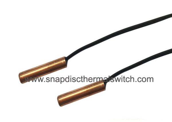 Cheap Silver Brass NTC Temperature Sensor Short Response Time CE Certification for sale