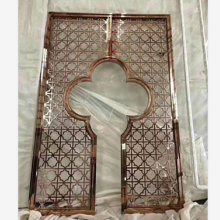 Multi-Functional Stainless Steel Room Divider Partition Wall Decoration Background Panel