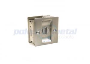 Best Modern Decorative Door Hardware Brushed Nickel Sliding Door Pull With Lock 82mm wholesale