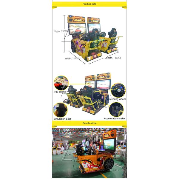 1 Player Racing Driving Simulator Games / Speed Car Racing Machine