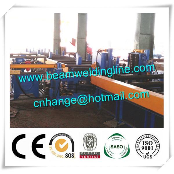 Weld Multi Function H Beam Production Line Vertical Assembling Welding And Straightening