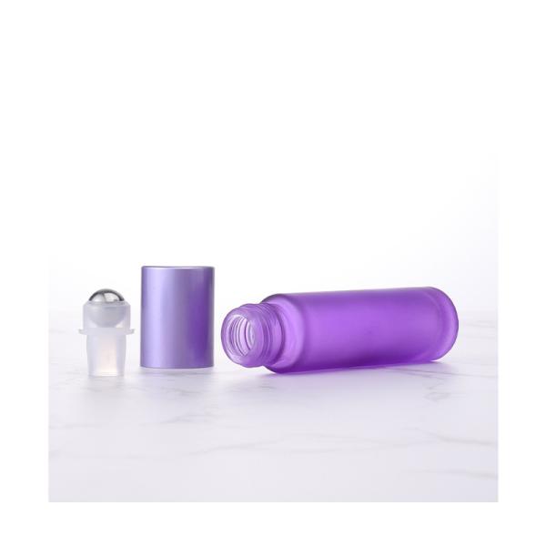 10ml Plastic Essential Oil Roller Bottle Empty Attar Perfume Roll On Bottles With Overcaps