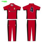 Sublimated Cricket Jersey Uniform Sportswear Latest Own Design