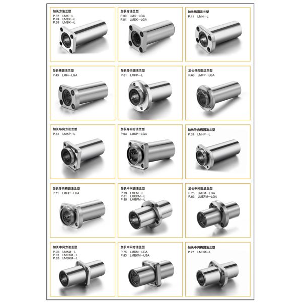 SDM150GA Steel Versatile Linear Ball Bearing 3D Printer Linear Bearings