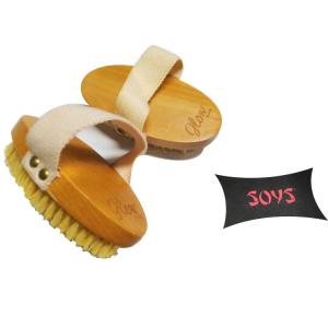 China Natural Sisal Bristle Household Cleaning Brushes 13.4cm Shower Exfoliating Brush on sale