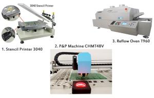 Best PCB Manufacturing Equipment SMT Production Line Manual Pick And Place Machine wholesale