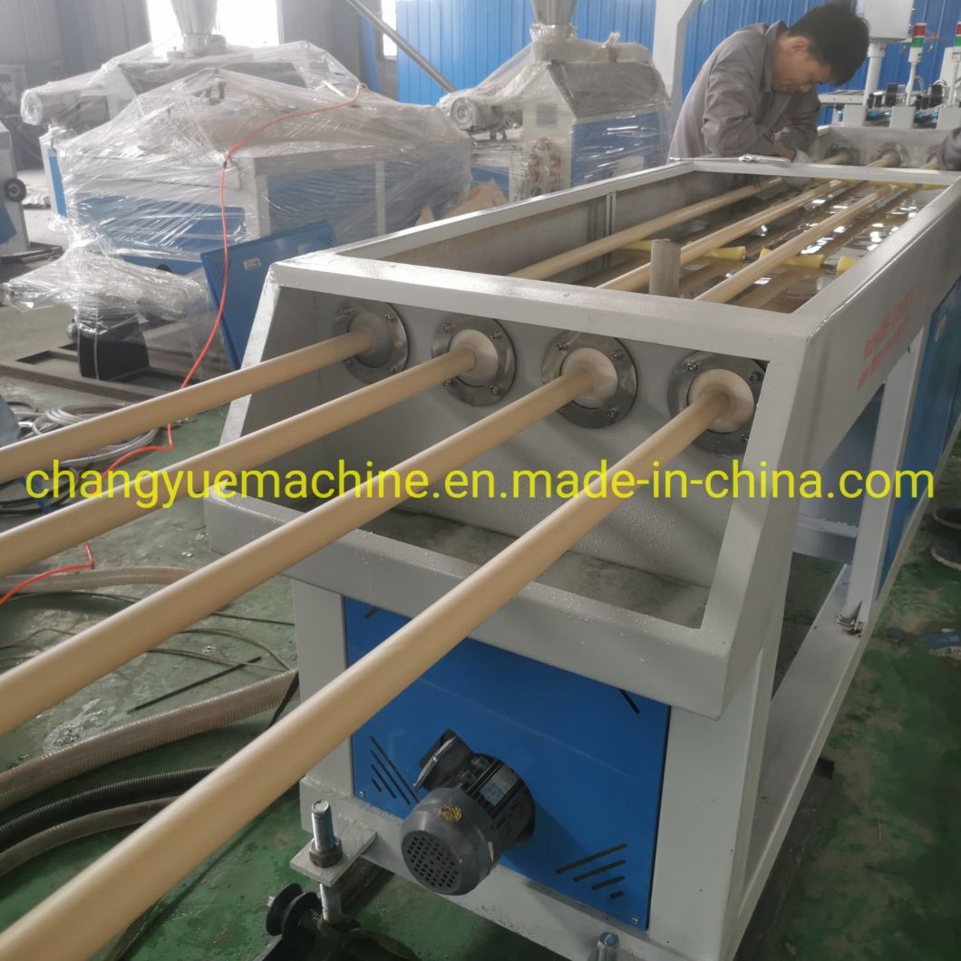 Two Output PVC Conduit Pipe Line / PVC Dual Pipe Line