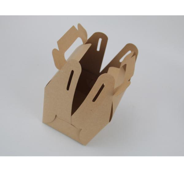 Screen Printing 250g Kraft Paper Food Packaging Box 0.024kg