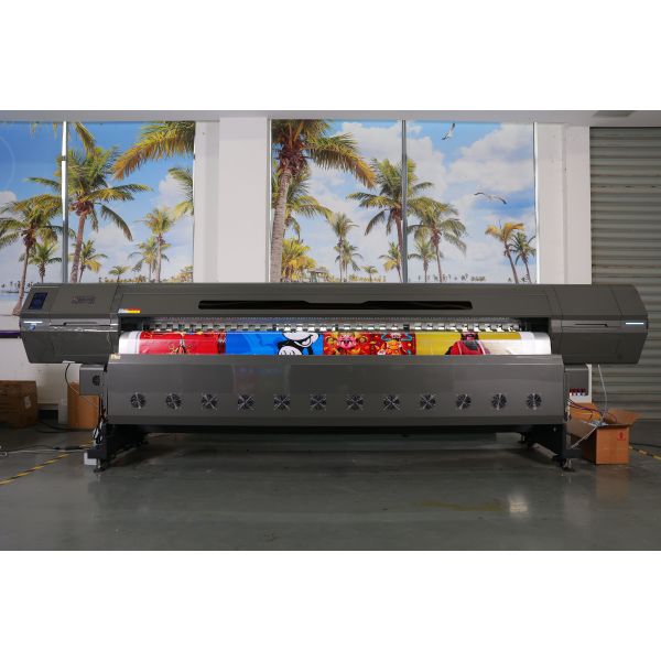 C8 (4 Heads) 4 Colors UV Printer Large Format Printing Machine Outdoor Wall Paper Printer Inkjet Printing Machine