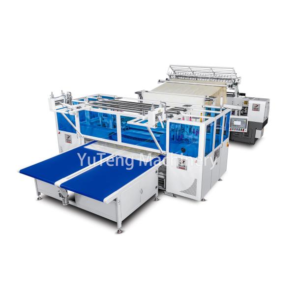 High Speed Computerized Four Side Sewing And Cutting Machine