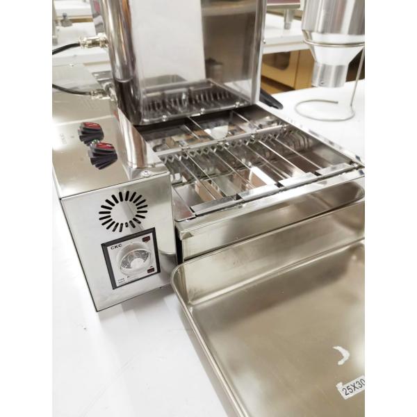 Electric 1800pcs/h 4 Rows Automatic Mini Doughnut Machine