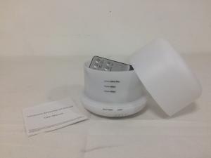 Water Ultrasonic Aroma Diffuser Dry Fog Humidifier LED Lights Element PP Material