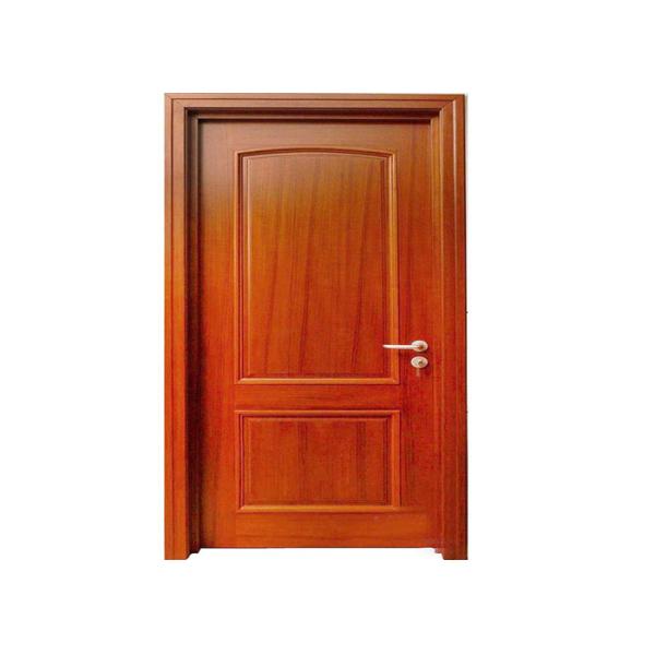 WPC Friendly Wood Composite Door Customized Color Unfinished Surface ROHS Approval