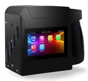 China Wide Format Handheld Inkjet Coding Machine 100mm For Printing Date / Bar Code on sale