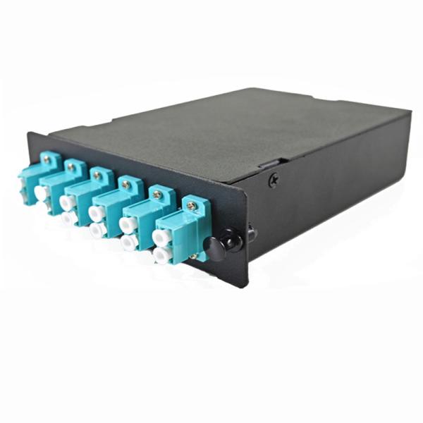 12 24 Core MTP MPO Cassette Module For Fiber Optic Patch Panel