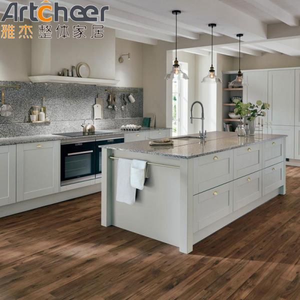 Modern Kitchen Island with Plywood and Solid Wood Structure Customizable Size and Color