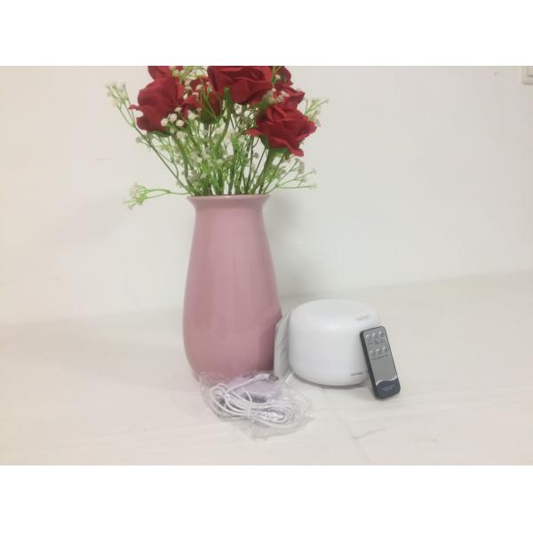 DC 24V Remote Control Ultrasonic Aroma Diffuser With White Warm Light 7 Colors