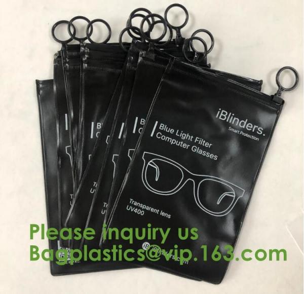 Zipper Pvc Zipper Bags For Make-up Brushes Sets,Eco Friendly clear plastic EVA PVC black zipper Cosmetic Bag eco frinedl