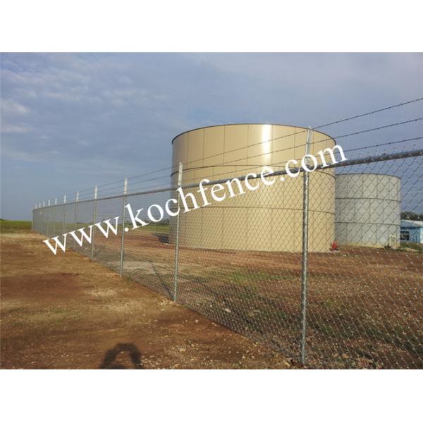 High Strength Chain Link Security Fence 1.0mm-6.0mm Wire Diameter Wonderful Shape