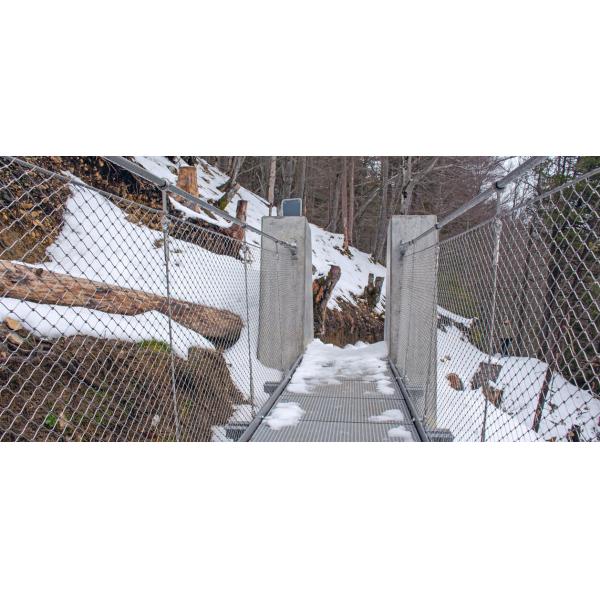 Decorative Stainless Steel Wire Rope Mesh For Boundary Dimension 2*5m/2*3m/10*10m SS304/316