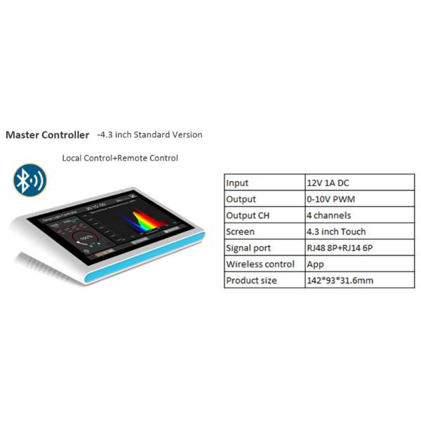 Professional LED Grow Light Controller For Greenhouse Cultivation