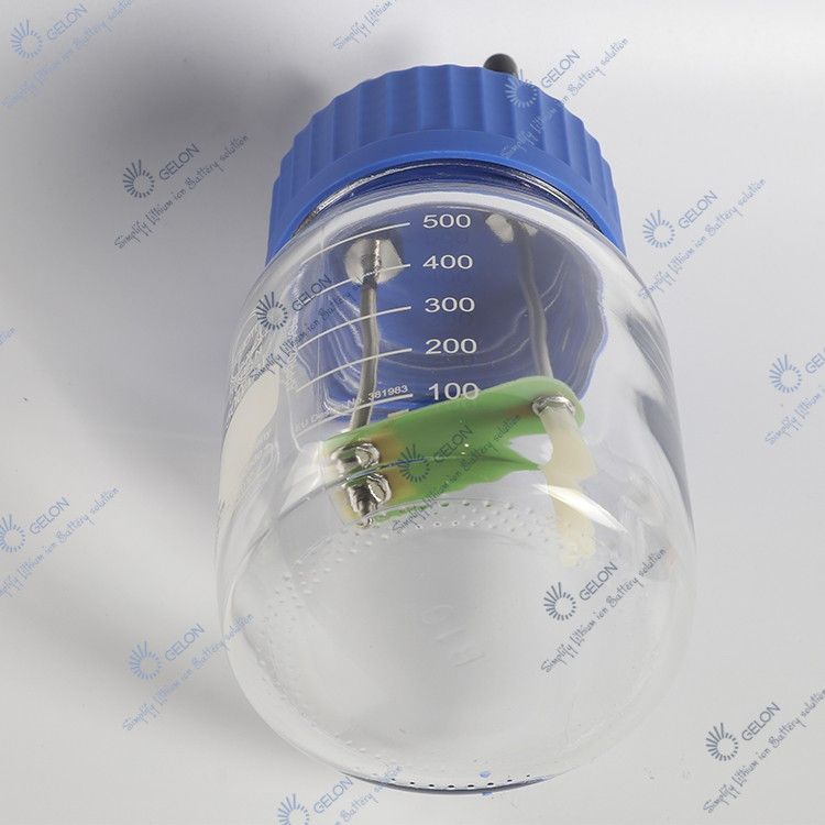 Lab Lithium Ion Battery Materials Accessory Li-CO2 Li-O2 500ml Test Bottle