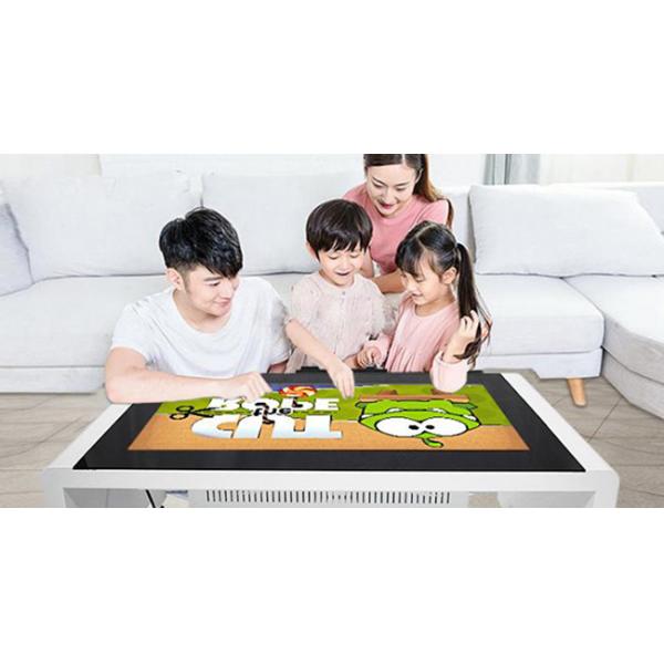 43 inch coffee touch table can play table games/PCAP touch/interactive touch screen touch table