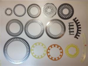 China Electric Motors Silicon Steel Laminations Rotor Stacked Iron Core 0.5mm Thickness on sale