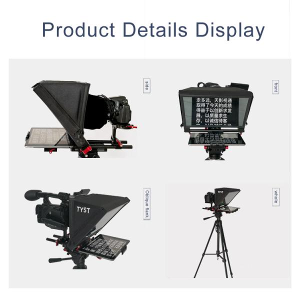 TS310 7-13 Inch Tystvideo Portable Interview Speech Tablet Teleprompter for Live Sports