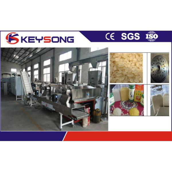 Reconstituted Artificial Rice Production Line , Industrial Automatic Puffed Rice Machine