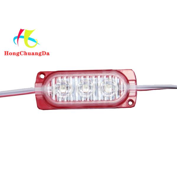 0.6W LED Lights Modules 240LM 60*23mm IP67 Waterproof For Truck Side Warning Light