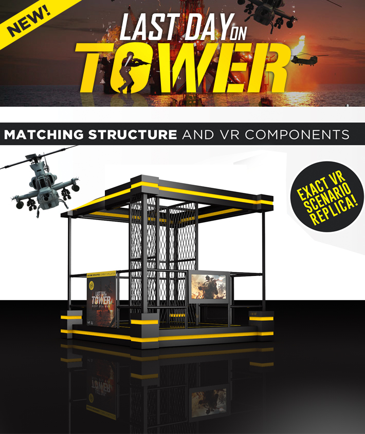 360 Degree Immersive Infinity Space Vr Tower Battle Platform for fun