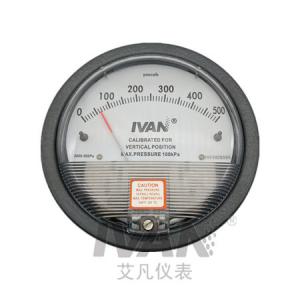 120mm Die Cast Aluminum Case Differential Pressure Gauge for Pharmaceutical Industry