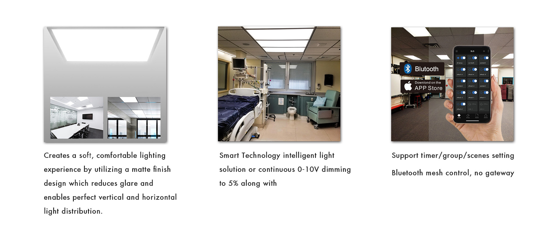 Square 72w Led Panel Light Colour Changing Led Ceiling Panels