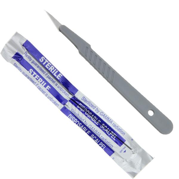 Cheap Dental Operation Theatre Equipment Sterile Disposable Scalpel With Handle for sale