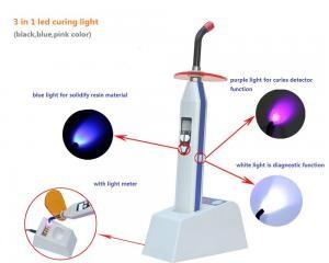 China Wireless Dental LED curing light with light meter on sale