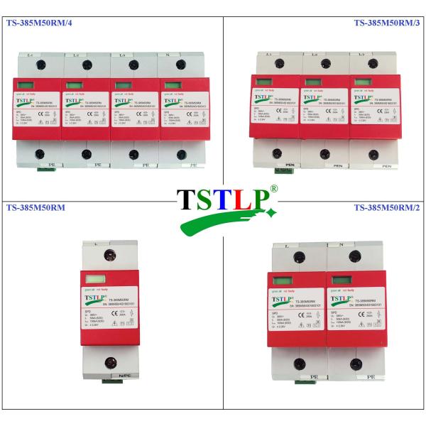 50kA - 100kA Voltage Surge Suppressor With Green / Red Window Indication