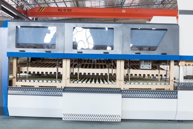 Flat Glass Tempering Furnace Machine with Blower Convection &amp; Passing Quenching Tempered Glass Making Machine