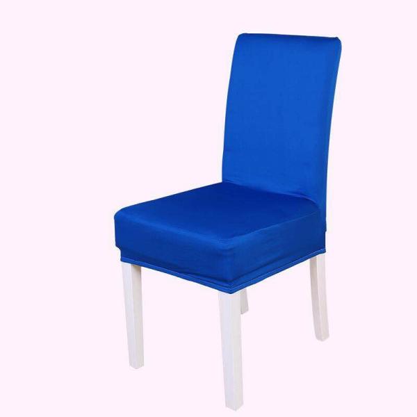 Cheap OEM Different Colors Blue Green Peach Orange Red Chair Cover for Dining Chair for sale