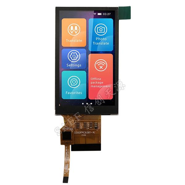 Cheap Touch Screen PCAP TFT Display 3" 240x400 MCU 8bits 16bits Interface 40 Pin for sale