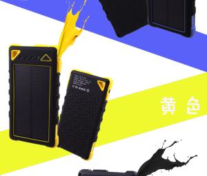 China 8000mAh portable waterproof solar charger for Samsung S5 on sale