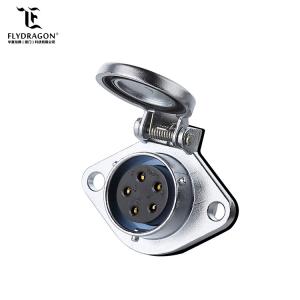 Best New Product Outdoor Waterproof and Dustproof Platic Male and Metal Female 5 pin Power Connector wholesale